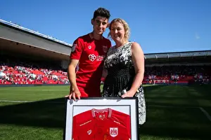 Opening Game Prints: Bristol City's Callum O'Dowda Receives Man of the Match Award vs