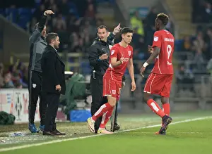 Cardiff City V Bristol City Prints: Bristol City's Callum O'Dowda Replaces Tammy Abraham: Cardiff City vs
