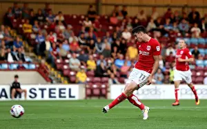 Glanford Park Prints: Bristol City's Callum O'Dowda Scores at Glanford Park against Scunthorpe United in EFL Cup