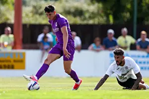 The Creek Prints: Bristol City's Callum O'Dowda Scores the Winning Goal in Pre-Season Friendly Against Bristol Manor Farm