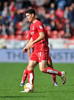 Framed Print : Bristol City's Callum O'Dowda Shines in Sky Bet Championship Clash Against Nottingham Forest (10-1-2016) Framed Print : Bristol City's Callum O'Dowda Shines in Sky Bet Championship Clash Against Nottingham Forest (10-1-2016)