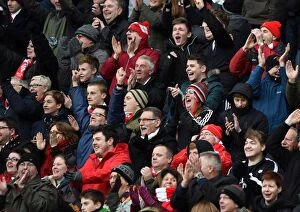 Images Dated 19th March 2016: Bristol City's Championship Victory: The Exciting Moment at Ashton Gate (19/03/2016)