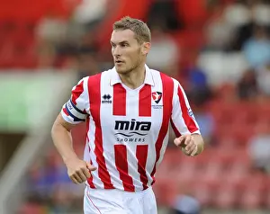 Pre-Season Prints: Bristol City's Clash with Cheltenham Town: Matt Taylor Focuses on Pre-Season Victory