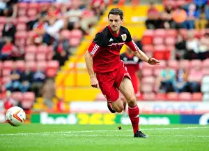 Bristol City's Cole Skuse in Action at Louis Carey's Testimonial, Ashton Gate Stadium (August 4, 2012)