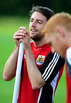 Bristol City's Cole Skuse: A Focused Figure in Pre-season Training