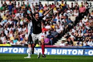 Derby County V Bristol City Prints: Bristol City's Cole Skuse Scores Double: Championship Win Against Derby County (30th April 2011)