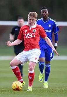 Bristol City V Ipswich U21s Prints: Bristol City's Connor Lemonheigh-Evans Training Ahead of U21 Showdown Against Ipswich Town