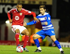 Images Dated 19th October 2010: Bristol City's Danny Haynes in Action: Bristol City vs. Reading, Npower Championship, Ashton Gate