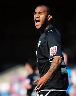 Scunthorpe Utd V Bristol City Prints: Bristol City's Danny Haynes Displays Frustration During Scunthorpe United Clash