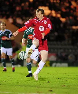 Bristol City's David Clarkson in Action against Plymouth Argyle, Championship Match, Home Park, 16th March 2010