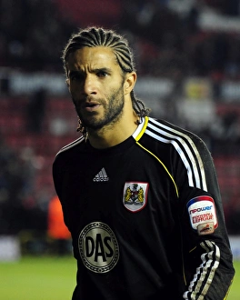 Bristol City V Derby County Prints: Bristol City's David James in Action