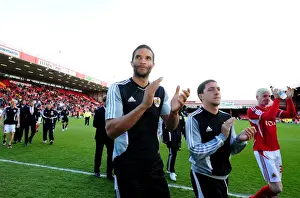 Bristol City's David James in Action: Bristol City vs Barnsley, Ashton Gate Stadium, 2012