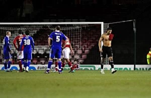 Bristol City v Middlesbrough Collection: Bristol City's David James: Shockingly Red-Carded Against Middlesbrough in Championship Match