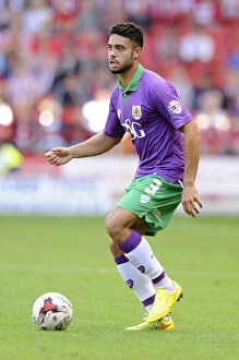 Images Dated 9th August 2014: Bristol City's Derrick Williams in Action: Sky Bet League One Debut vs. Sheffield United