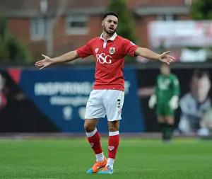 Bristol City's Derrick Williams in Action during Bristol City vs Oldham Athletic, November 2014