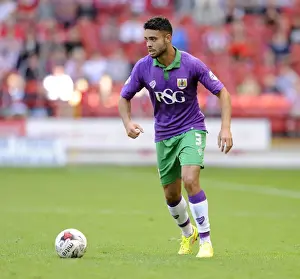 12 15 Prints: Bristol City's Derrick Williams in Action: Sheffield United vs