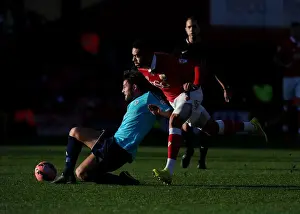 Bristol City V AFC Telford Prints: Bristol City's Derrick Williams Fights for FA Cup Victory
