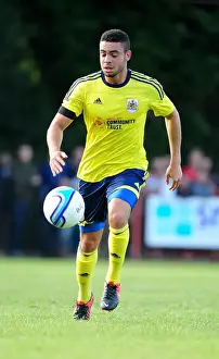 Ashton And Backwell United V Bristol City Prints: Bristol City's Derrick Williams in Pre-Season Action Against Ashton and Backwell United (03)