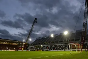 Bristol City's Developing West Stand at Ashton Gate during Bristol City v Blackburn Rovers, Sky Bet Championship (2015)