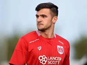 Friendly Prints: Bristol City's Diego De Girolamo in Action Against Granada, 2016