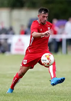 The Grove Prints: Bristol City's Diego De Girolamo in Pre-Season Form: Hengrove Athletic vs
