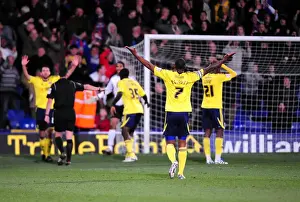 Crystal Palace V Bristol City Prints: Bristol City's Disbelief: Penalty Decision Costs Them a Point Against Crystal Palace in Championship Match