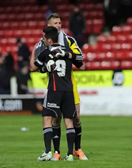 Walsall V Bristol City Prints: Bristol City's Dramatic Penalty Shootout: Sam Baldock Scores