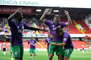 12 15 Prints: Bristol City's Electrifying Start: Wilbraham's Stunner in Sky Bet League One Opener