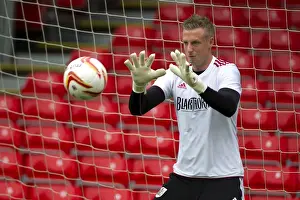 Bournemouth V Bristol City Prints: Bristol City's Elliot Parish in Action at Bournemouth Pre-Season Friendly (2013)