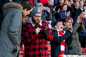 Framed Print : Bristol City's Euphoric 4-1 Victory at Ashton Gate Framed Print : Bristol City's Euphoric 4-1 Victory at Ashton Gate