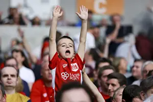 Bristol City's Euphoric Celebration: Brighton & Hove Albion vs. Bristol City (2017)
