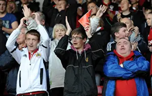 Walsall V Bristol City Prints: Bristol City's Euphoric Celebration: Walsall 1-2 City (Sky Bet League One, 12-04-2014)