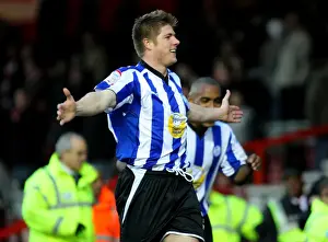 Bristol City V Sheffield Wednesday Prints: Bristol City's Euphoric FA Cup Victory: Neil Mellor's Unforgettable Goal vs