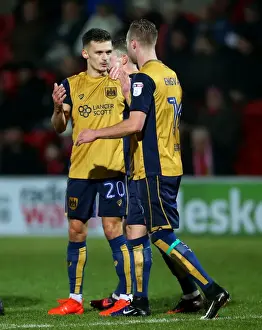 Fleetwood Town V Bristol City Prints: Bristol City's FA Cup Upset: Jamie Paterson's Goal Seals Victory Over Fleetwood Town