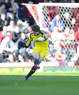 Bristol City V Swindon Town Prints: Bristol City's Frank Fielding in Action: Swindon Town vs