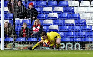 Bristol City's Frank Fielding Makes a Spectacular Save at St. Andrews Stadium (Birmingham City vs. Bristol City, 2016)
