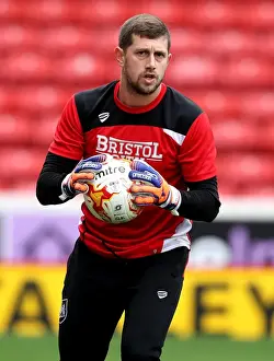 Barnsley V Bristol City Prints: Bristol City's Frank Fielding Prepares for Barnsley Clash at Oakwell Stadium (Sky Bet Championship)