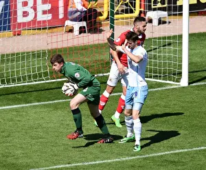 Celebration Prints: Bristol City's Frank Fielding Saves the Day: Celebrating a Crucial Save Against Coventry City