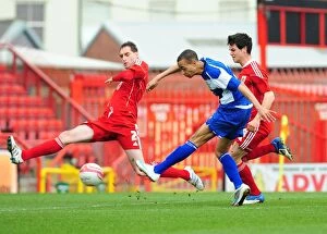 Images Dated 22nd March 2011: Bristol City's Future Stars: A Clash with Birmingham City's Reserves - Season 10-11