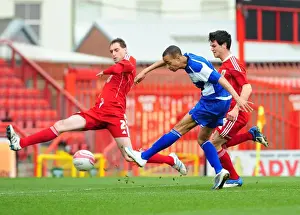 Bristol City Res V Birmingham City Res Prints: Bristol City's Future Stars: A Clash with Birmingham City's Reserves - Season 10-11