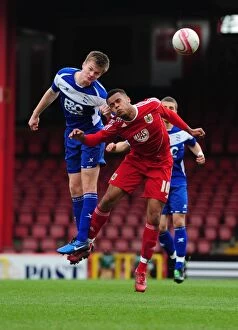 Images Dated 22nd March 2011: Bristol City's Future Stars Shine: A Glance at the Season 10-11 Reserves Match against Birmingham