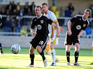 Images Dated 21st July 2010: Bristol Citys Gavin Williams goes for goal