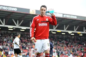 Bristol City V Colchester United Prints: Bristol City's Greg Cunningham in Action against Colchester United