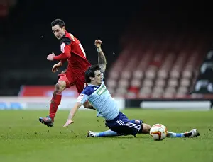 Bristol City's Greg Cunningham Beats Rhys Williams: A Pivotal Moment in the Bristol City vs. Middlesbrough Npower Championship Match, March 2013