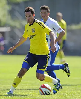 Clevedon Town V Bristol City Prints: Bristol City's Greg Cunningham in Pre-Season Action Against Clevedon Town, 2013
