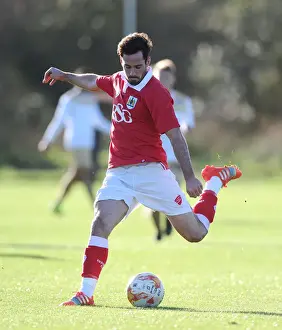 Bristol City U21 V Crewe U21 Prints: Bristol City's Gregg Cunningham in Action during Youth Development League Match