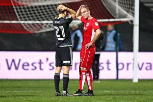 Images Dated 13th December 2016: Bristol City's Gustav Engvall Disappointed After 0-1 Loss to Brentford