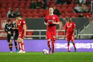 Bristol City V Hull City Prints: Bristol City's Gustav Engvall Disappointed as Hull City Take the Lead