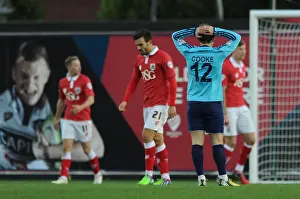 Bristol City V AFC Telford Prints: Bristol City's Heartbreak: Sean Cooke's Disappointment After FA Cup Loss to AFC Telford