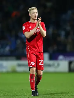 Huddersfield Town V Bristol City Prints: Bristol City's Hordur Magnusson Applauding Fans at Huddersfield Town (10.12.16)